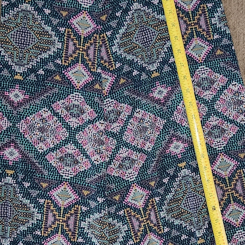 2 Mossimo Supply Co. Multi Colored Patterned Maxi… - image 3